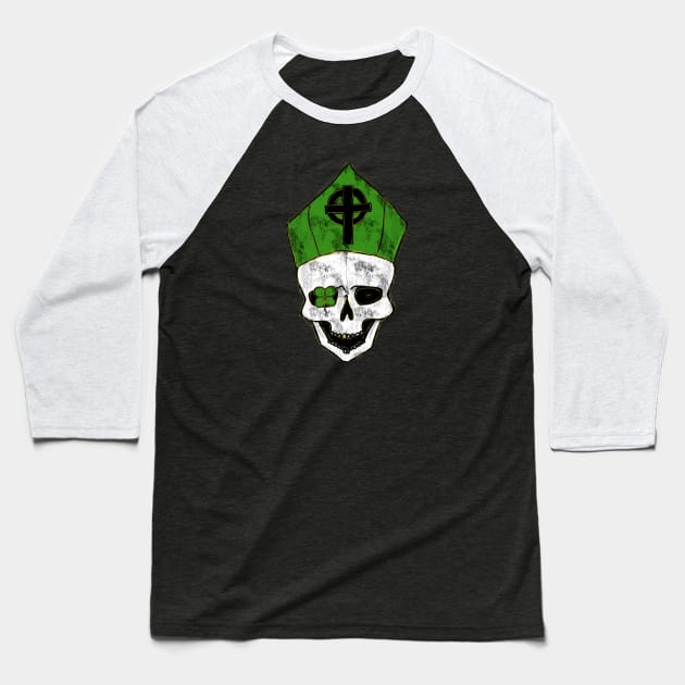 St. Patrick Baseball T-Shirt by braincase